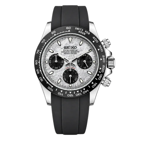 Seiko Mod Daytona meteorite